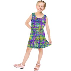 Mosaic Tapestry Kids  Tunic Dress by essentialimage