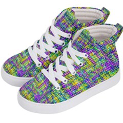 Mosaic Tapestry Kids  Hi-top Skate Sneakers by essentialimage