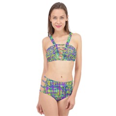 Mosaic Tapestry Cage Up Bikini Set by essentialimage