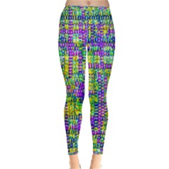 Mosaic Tapestry Inside Out Leggings by essentialimage