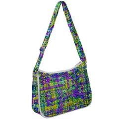 Mosaic Tapestry Zip Up Shoulder Bag by essentialimage