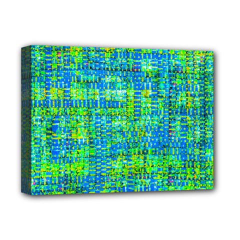 Mosaic Tapestry Deluxe Canvas 16  X 12  (stretched)  by essentialimage