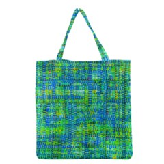 Mosaic Tapestry Grocery Tote Bag by essentialimage