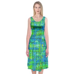 Mosaic Tapestry Midi Sleeveless Dress by essentialimage