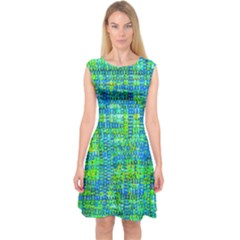 Mosaic Tapestry Capsleeve Midi Dress by essentialimage