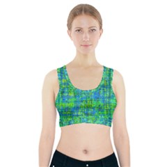 Mosaic Tapestry Sports Bra With Pocket by essentialimage