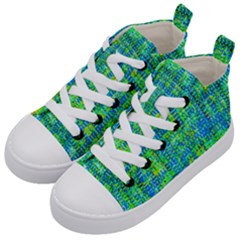 Mosaic Tapestry Kids  Mid-top Canvas Sneakers by essentialimage