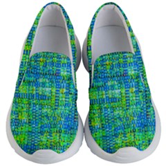 Mosaic Tapestry Kids Lightweight Slip Ons by essentialimage