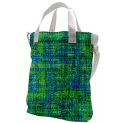 Mosaic Tapestry Canvas Messenger Bag by essentialimage