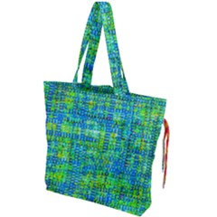 Mosaic Tapestry Drawstring Tote Bag by essentialimage