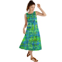 Mosaic Tapestry Summer Maxi Dress by essentialimage