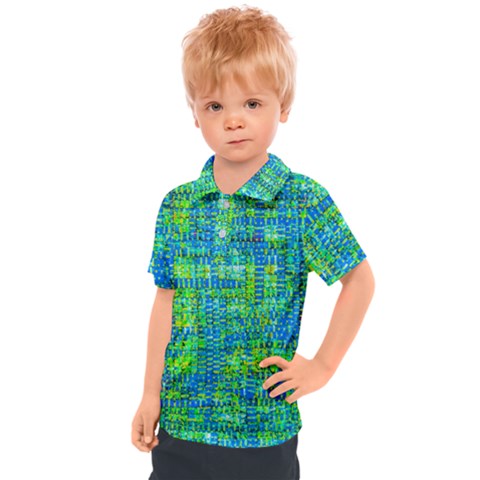 Mosaic Tapestry Kids  Polo Tee by essentialimage