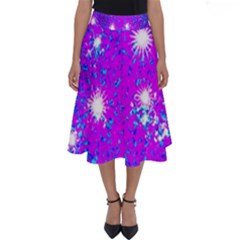 Privet Hedge With Starlight Perfect Length Midi Skirt