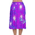 Privet Hedge with Starlight Velvet Flared Midi Skirt View2