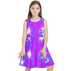 Privet Hedge With Starlight Kids  Skater Dress by essentialimage