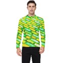 Diagonal street cobbles Men s Long Sleeve Rash Guard View1