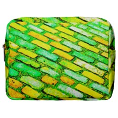 Diagonal Street Cobbles Make Up Pouch (large) by essentialimage