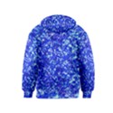 Blue Sequin Dreams Kids  Zipper Hoodie View2