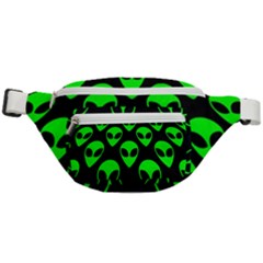 We Are Watching You! Aliens Pattern, Ufo, Faces Fanny Pack by Casemiro