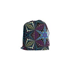 Ornate Star Drawstring Pouch (xs) by Dazzleway