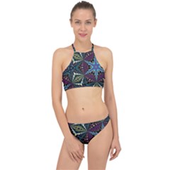 Ornate Star Racer Front Bikini Set by Dazzleway