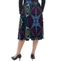 Ornate star Classic Velour Midi Skirt  View2