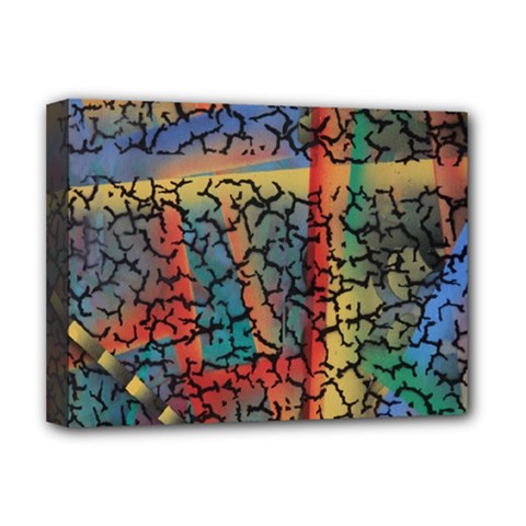 Crackle Deluxe Canvas 16  X 12  (stretched)  by WILLBIRDWELL