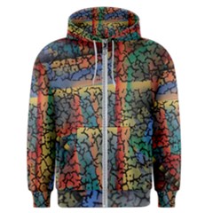 Crackle Men s Zipper Hoodie