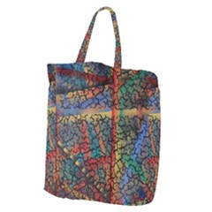 Crackle Giant Grocery Tote by WILLBIRDWELL