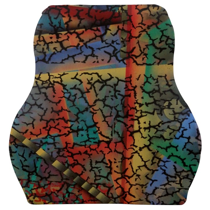 Crackle Car Seat Velour Cushion 