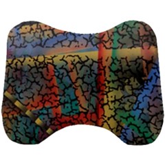 Crackle Head Support Cushion by WILLBIRDWELL