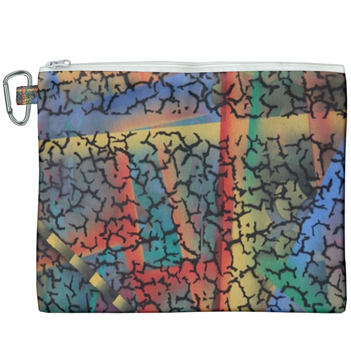 Crackle Canvas Cosmetic Bag (XXXL)