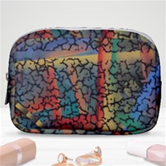 Crackle Make Up Pouch (small) by WILLBIRDWELL