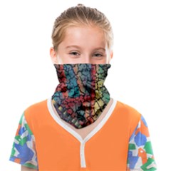 Crackle Face Covering Bandana (kids) by WILLBIRDWELL