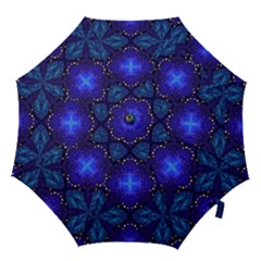 Blue Ornate Hook Handle Umbrellas (small) by Dazzleway