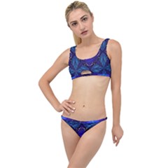 Blue Ornate The Little Details Bikini Set by Dazzleway