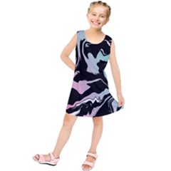 Painted Lines Kids  Tunic Dress