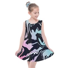 Painted Lines Kids  Summer Dress by designsbymallika