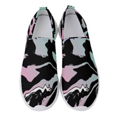 Painted Lines Women s Slip On Sneakers by designsbymallika