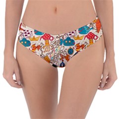 Sea Creatures Reversible Classic Bikini Bottoms by goljakoff