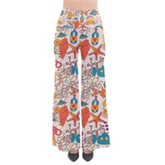 Sea Creatures So Vintage Palazzo Pants by goljakoff