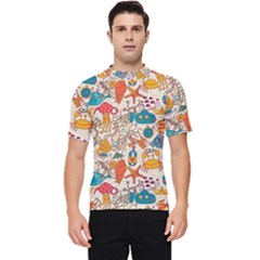 Sea Creatures Men s Short Sleeve Rash Guard by goljakoff