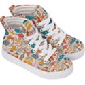 Sea creatures Kids  Hi-Top Skate Sneakers View3