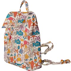 Sea Creatures Buckle Everyday Backpack by goljakoff