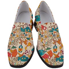 Sea Creatures Women s Chunky Heel Loafers by goljakoff