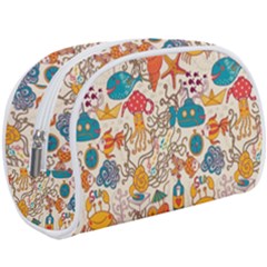 Sea Creatures Makeup Case (large) by goljakoff