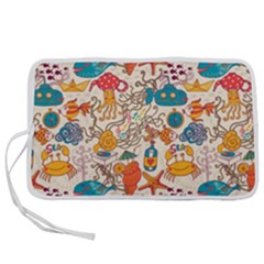 Sea Creatures Pen Storage Case (s) by goljakoff