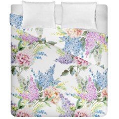 Flowers Duvet Cover Double Side (california King Size) by goljakoff