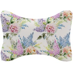 Flowers Seat Head Rest Cushion by goljakoff