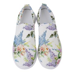 Flowers Women s Slip On Sneakers by goljakoff